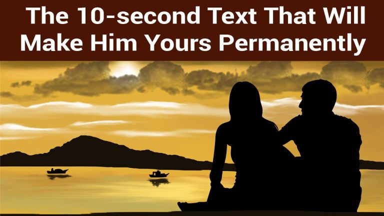 Read more about the article The 10-second Text That Will Make Him Smile For Hours.